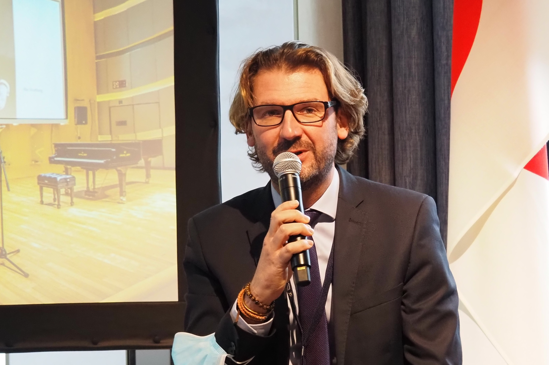 モデレーターを務めたブリュッセル観光局 CEOのパトリック・ボンティンク氏