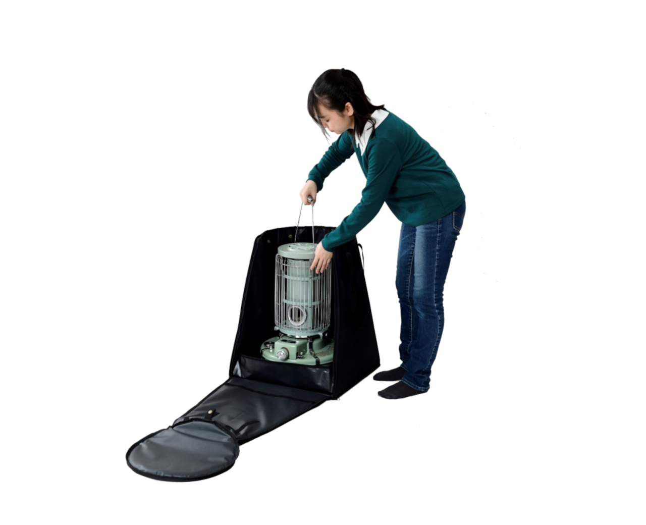 出し入れしやすい大型の開閉仕様