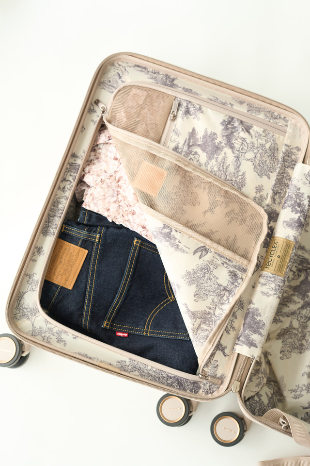 Samsonite SNIDEL ベージュ　コラボスーツケース(75cm) 大 Samsonite（サムソナイト）】コラボスーツケース(75cm