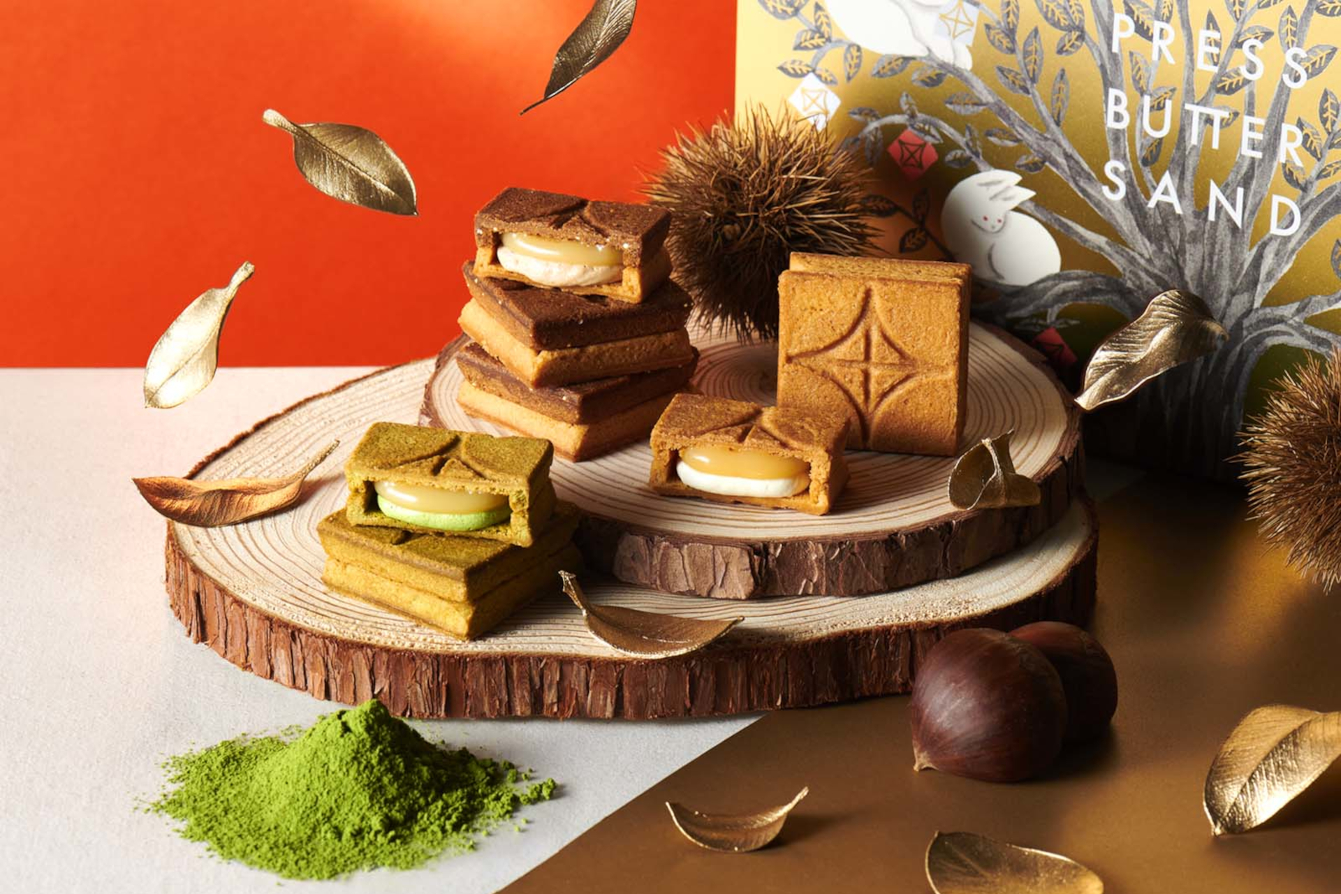 6位「新春・バターサンド 3種詰合せうさぎ」（プレスバターサンド）、14個入り3564円。大丸東京店/なくなり次第終了