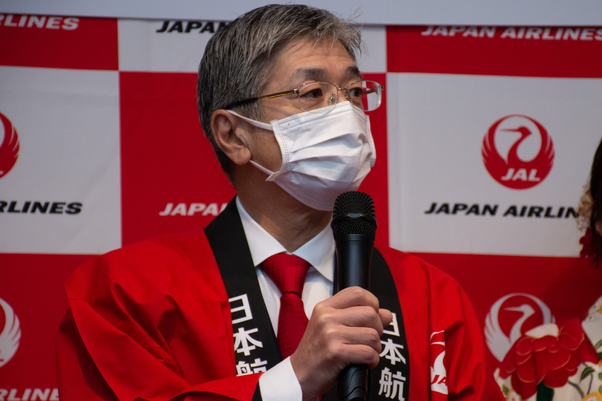 日本航空株式会社 代表取締役社長 赤坂祐二氏