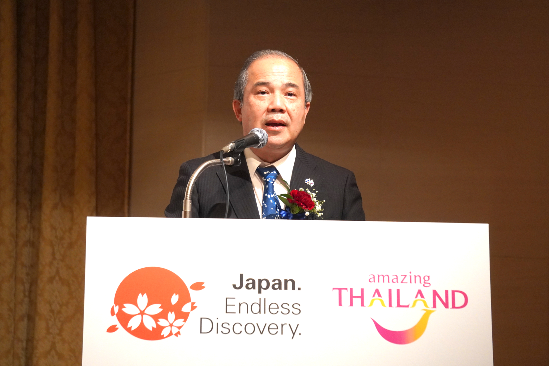 駐日タイ王国特命全権大使 シントン・ラーピセートパン氏「観光とは、日本とタイを繋ぐ橋のようなもの」