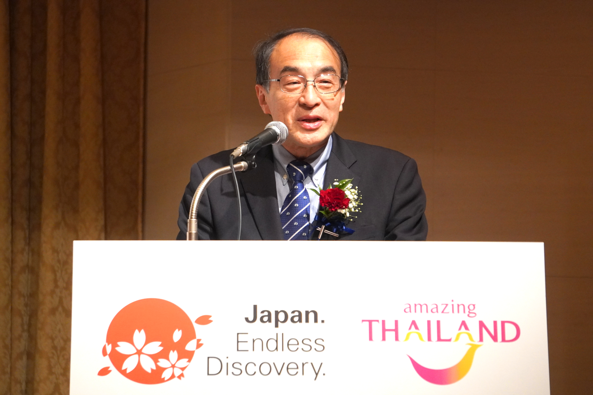 JATA 理事長 志村格氏「タイに向けた観光促進策を積極的にとりたい」