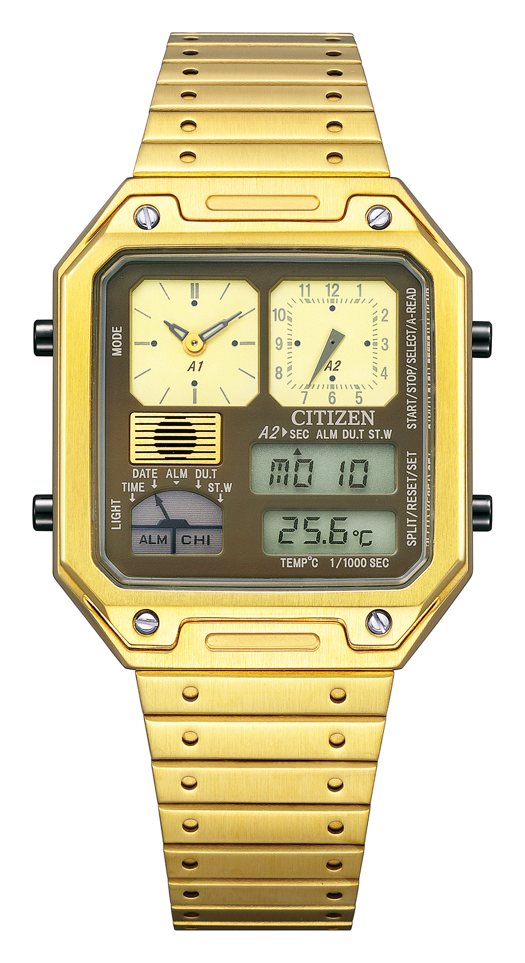 シチズンがサーモセンサーのゴールドモデルを発売する