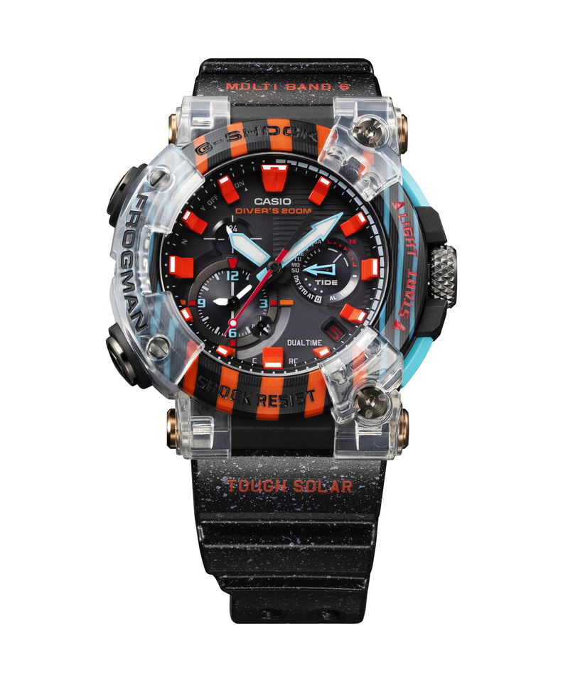 M*読様 希少モデルCASIO G-SHOCK FROGMAN ダイバーズ防水腕 カシオ ダイバーズウォッチ7選。新作からフロッグマンの定番