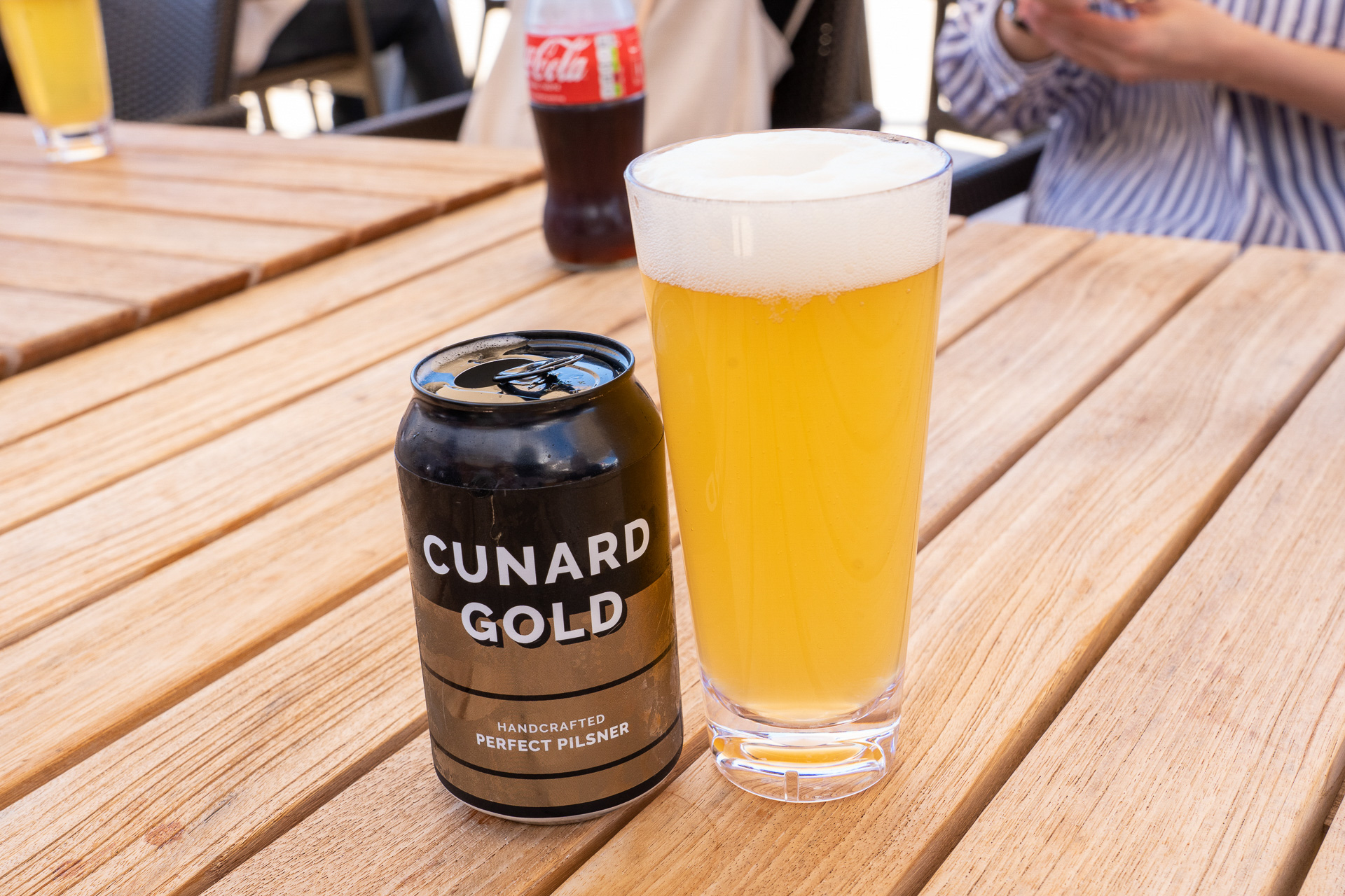 英国の地ビール醸造会社とのコラボでうまれたクラフトビール「CUNARD GOLD（キュナード・ゴールド）」