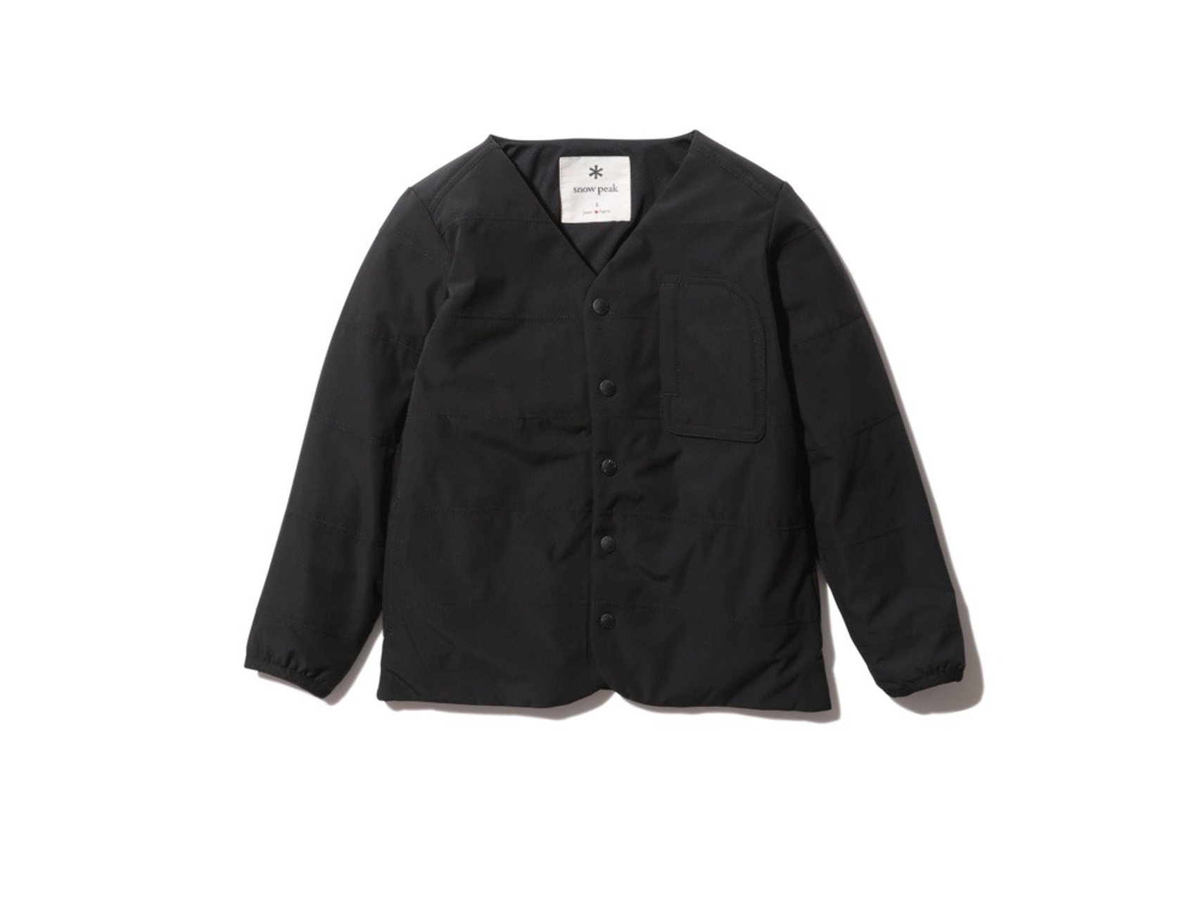 Kids Flexible Insulated Cardigan Black