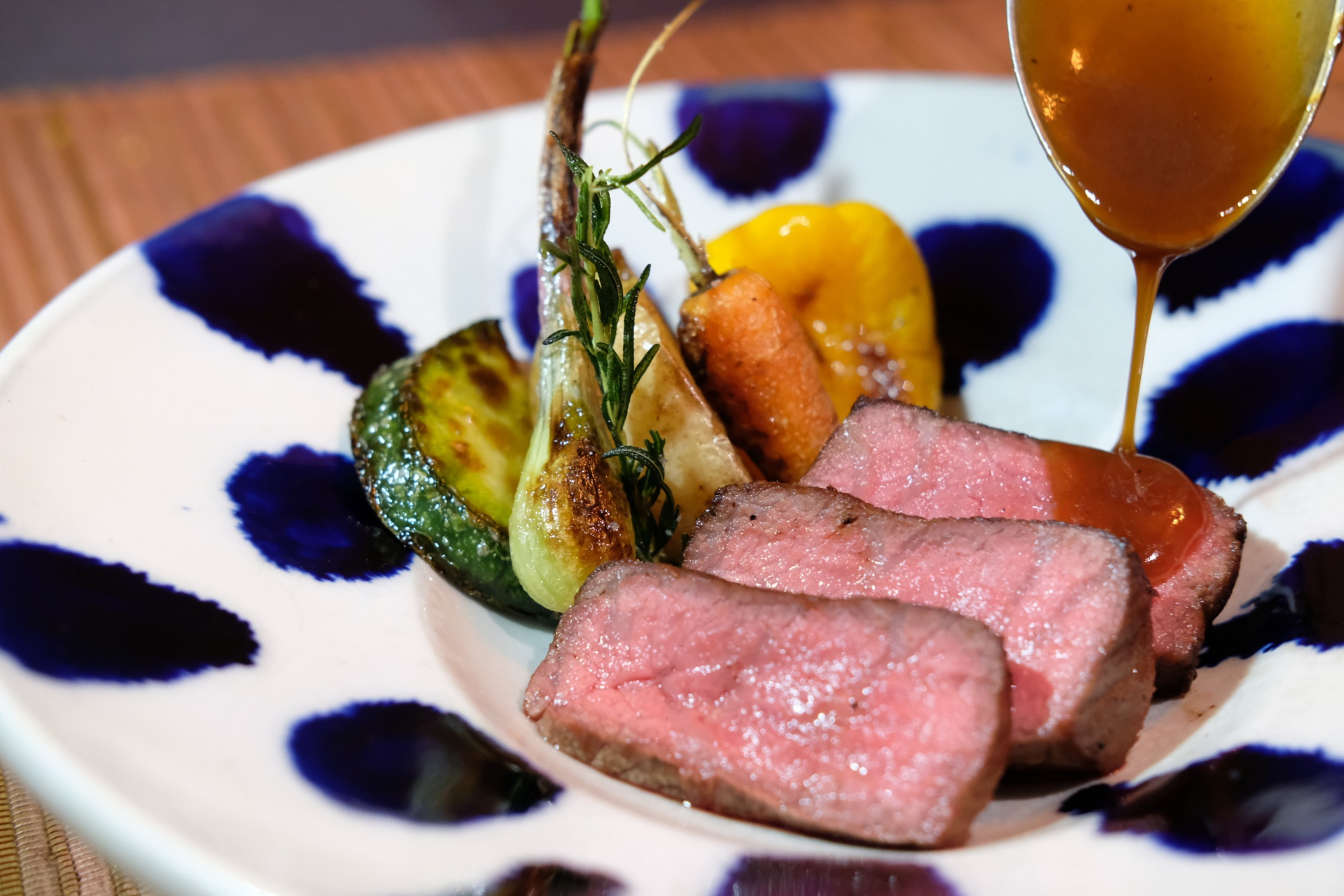 宮古島の食材を中心とした創作ディナー