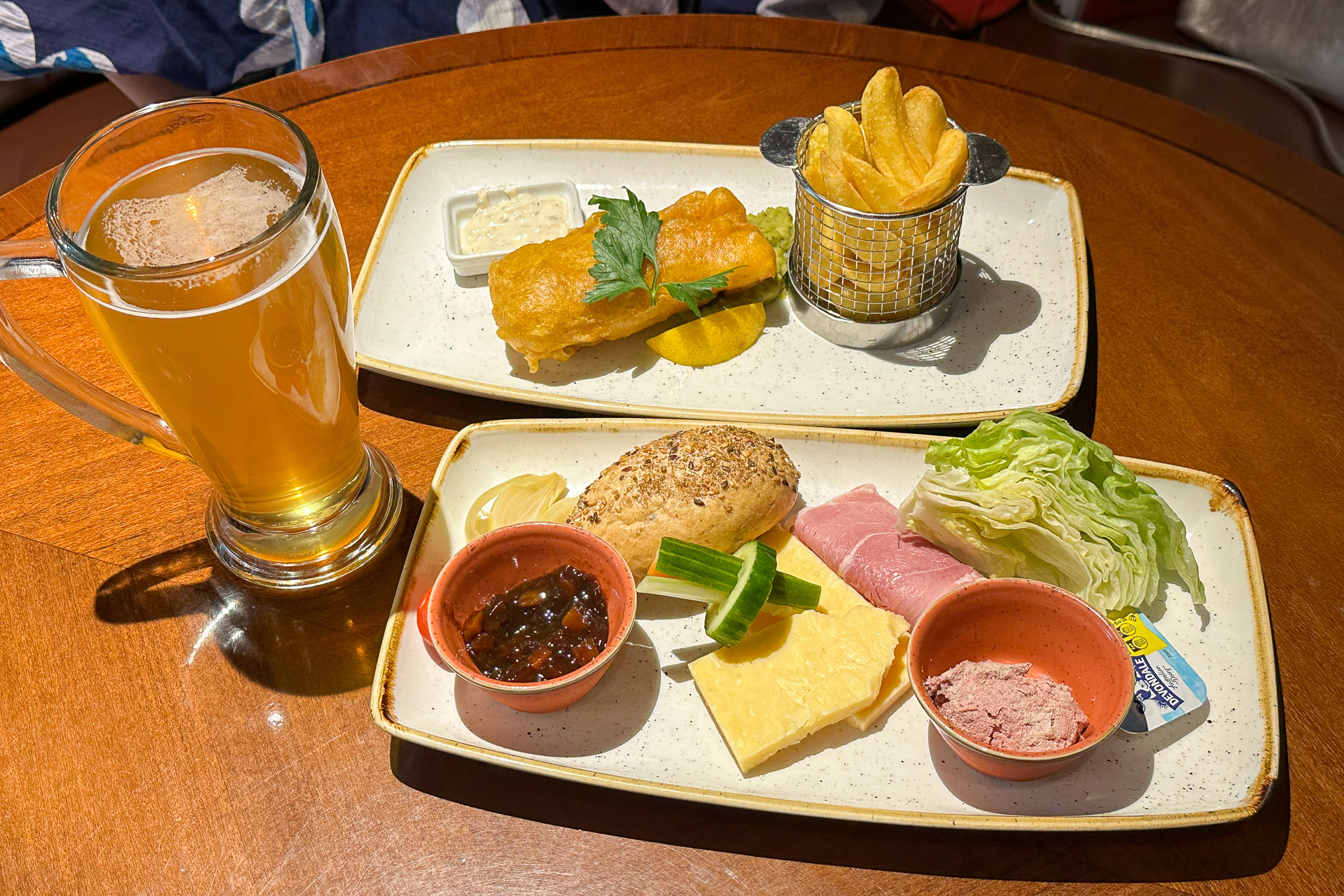 奥がフィッシュアンドチップス