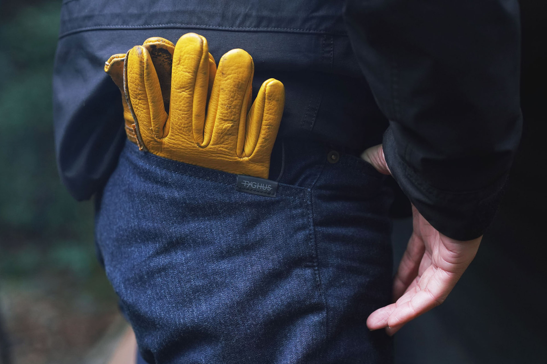 道具を収納できるガーデニングポケットを搭載