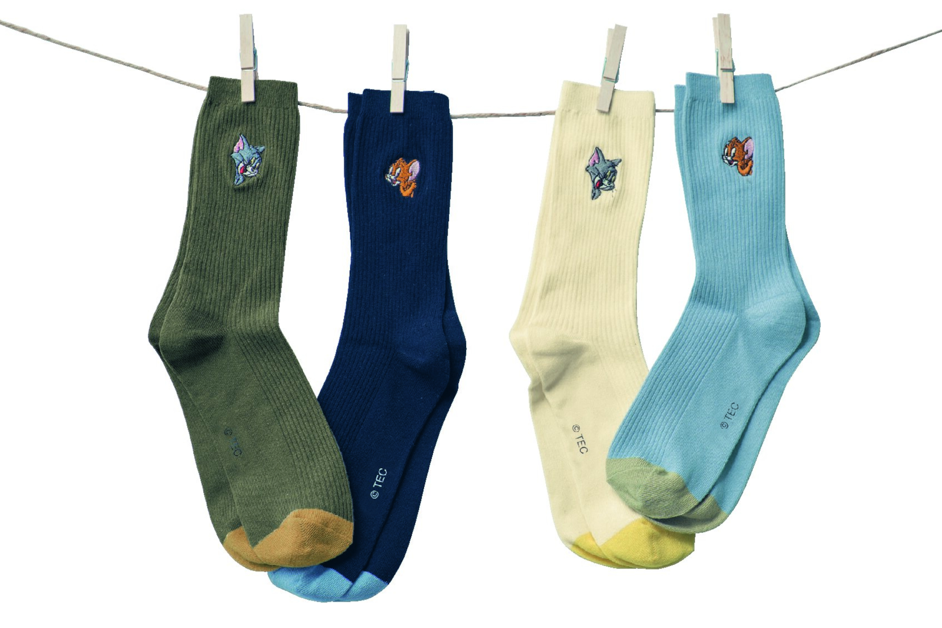 レディースメンズソックス2柄セット