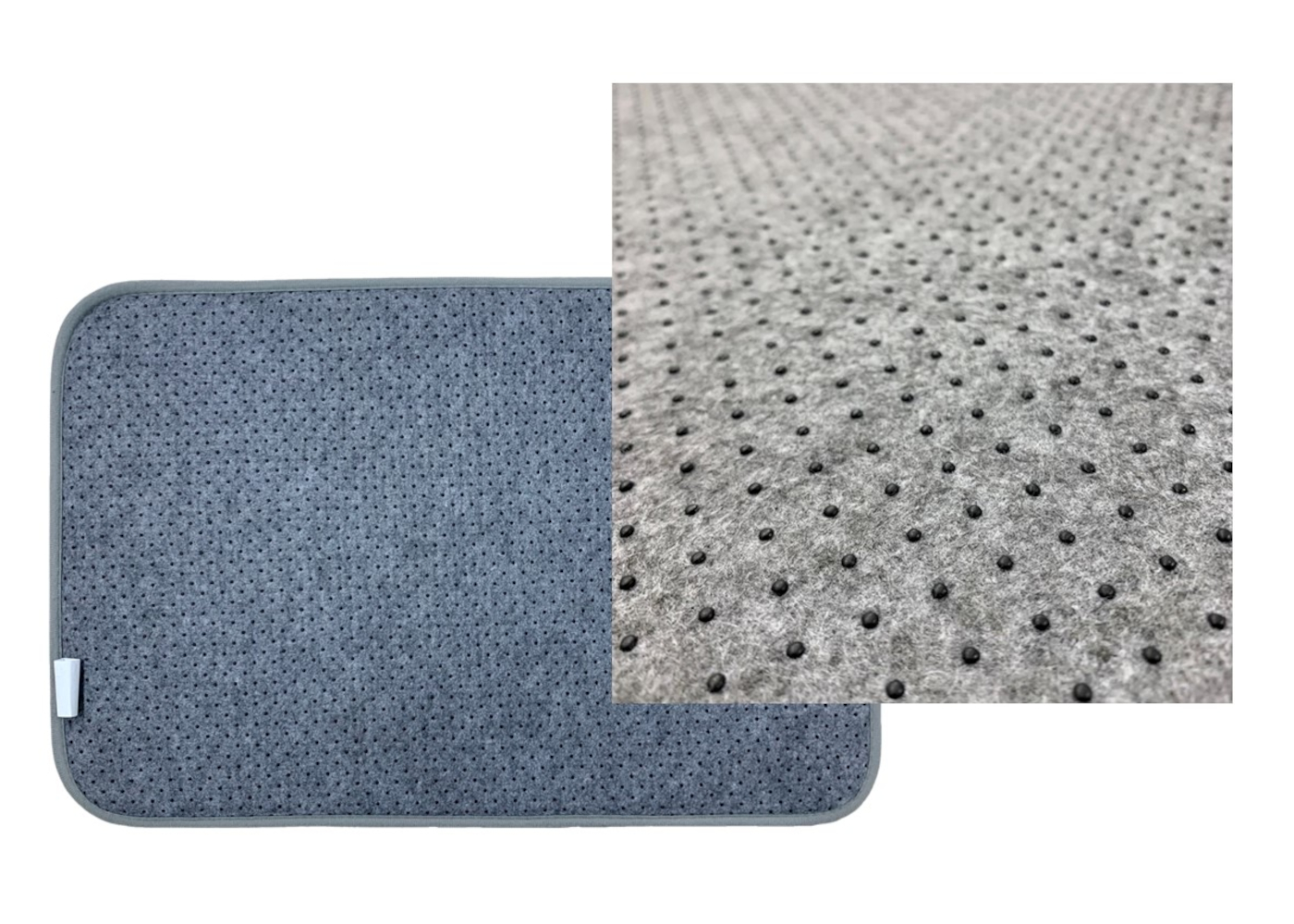 東京駅の東海道新幹線ホームに埋め込まれた「0キロポスト」を示すレリーフをデザイン。裏には滑り止めが付いている