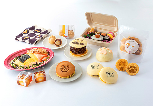 にゃらん にゃらんカフェ 缶バッジ 未開封 じゃらん じゃらん、東京駅で「にゃらん」モチーフのスイーツなど販売するフェア