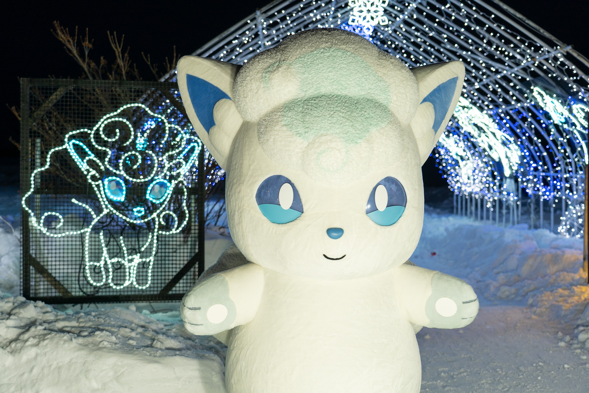 アローラロコンは口からマイナス50℃の息を吐いて、あらゆるものを凍らせることができるそう！