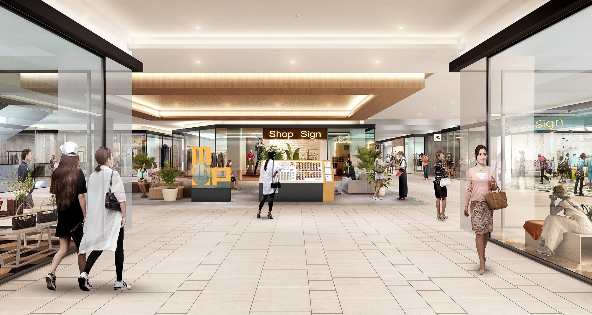 三井アウトレットパーク 大阪門真の内部イメージ