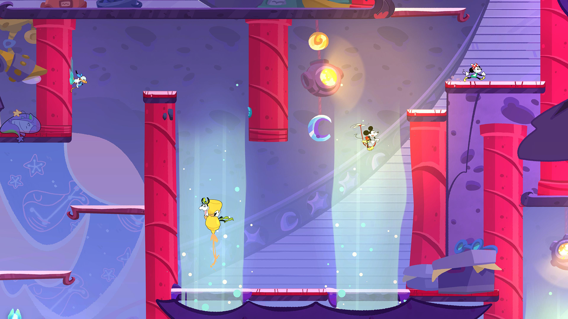 最大で4人まで協力プレイが可能