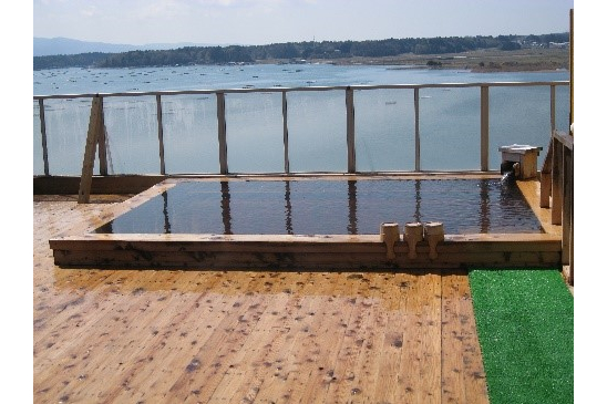 湖畔の宿吉田家・露天風呂