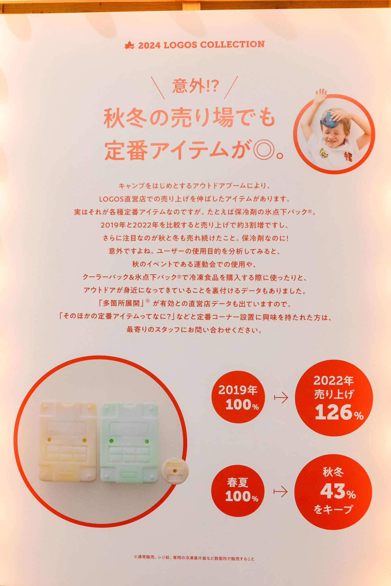 オールシーズンで売れる保冷剤