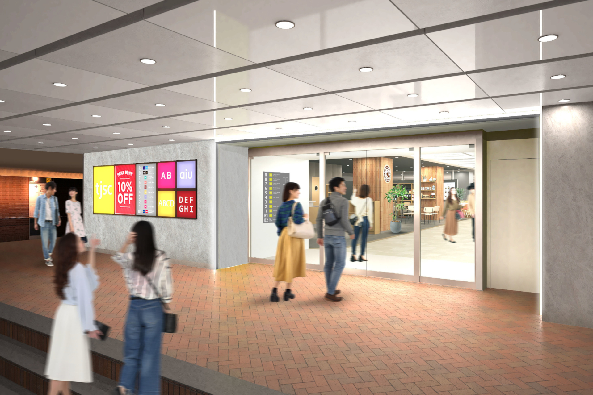 「天神エリアの暮らしに寄り添う」をコンセプトに、都会の日常使い空間をデザインした