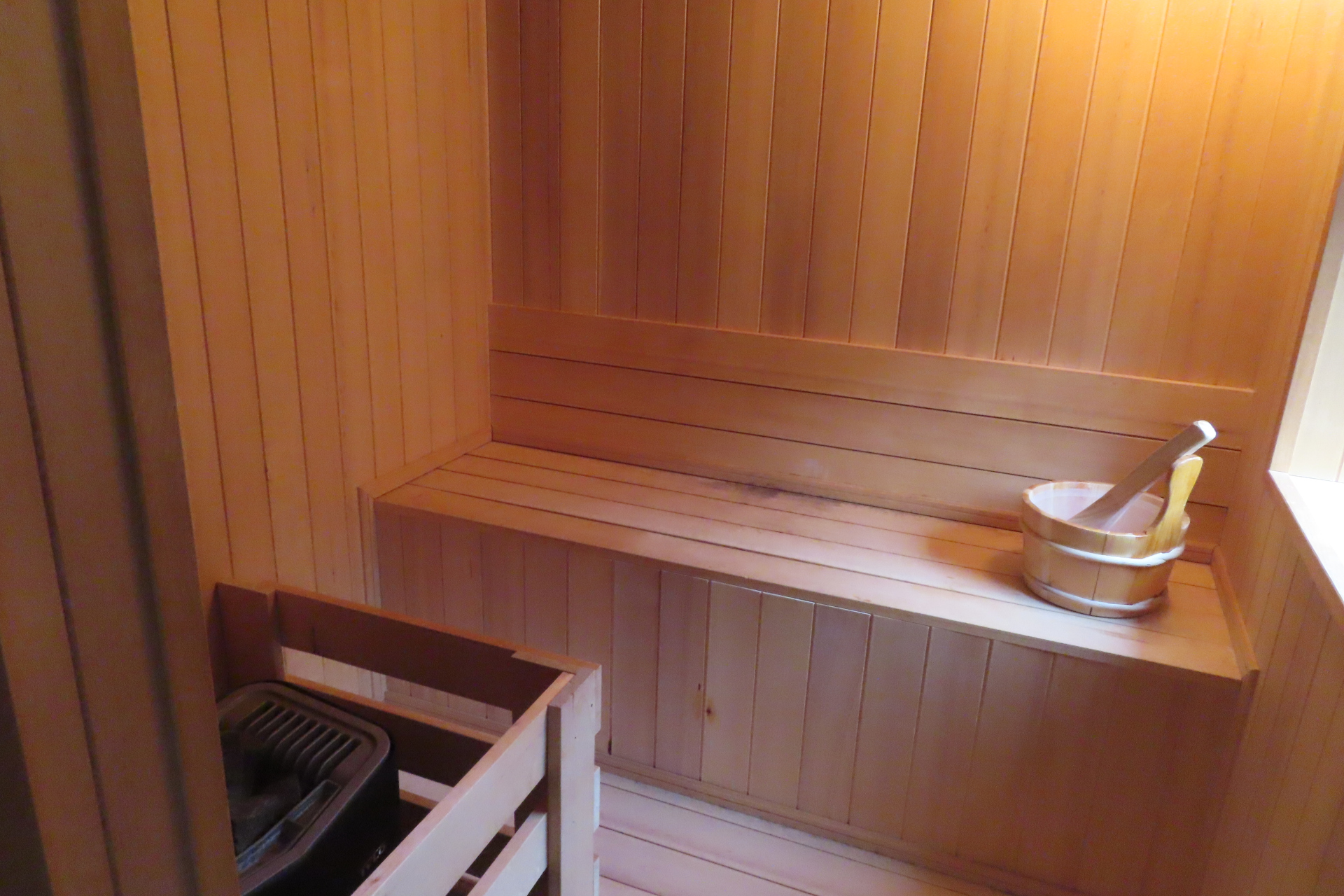 ドライサウナもある