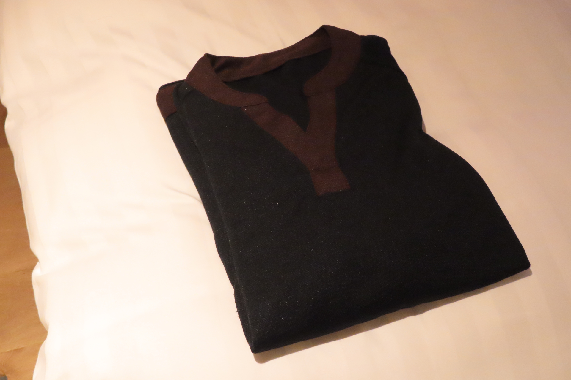 スイートのみパジャマが用意されている