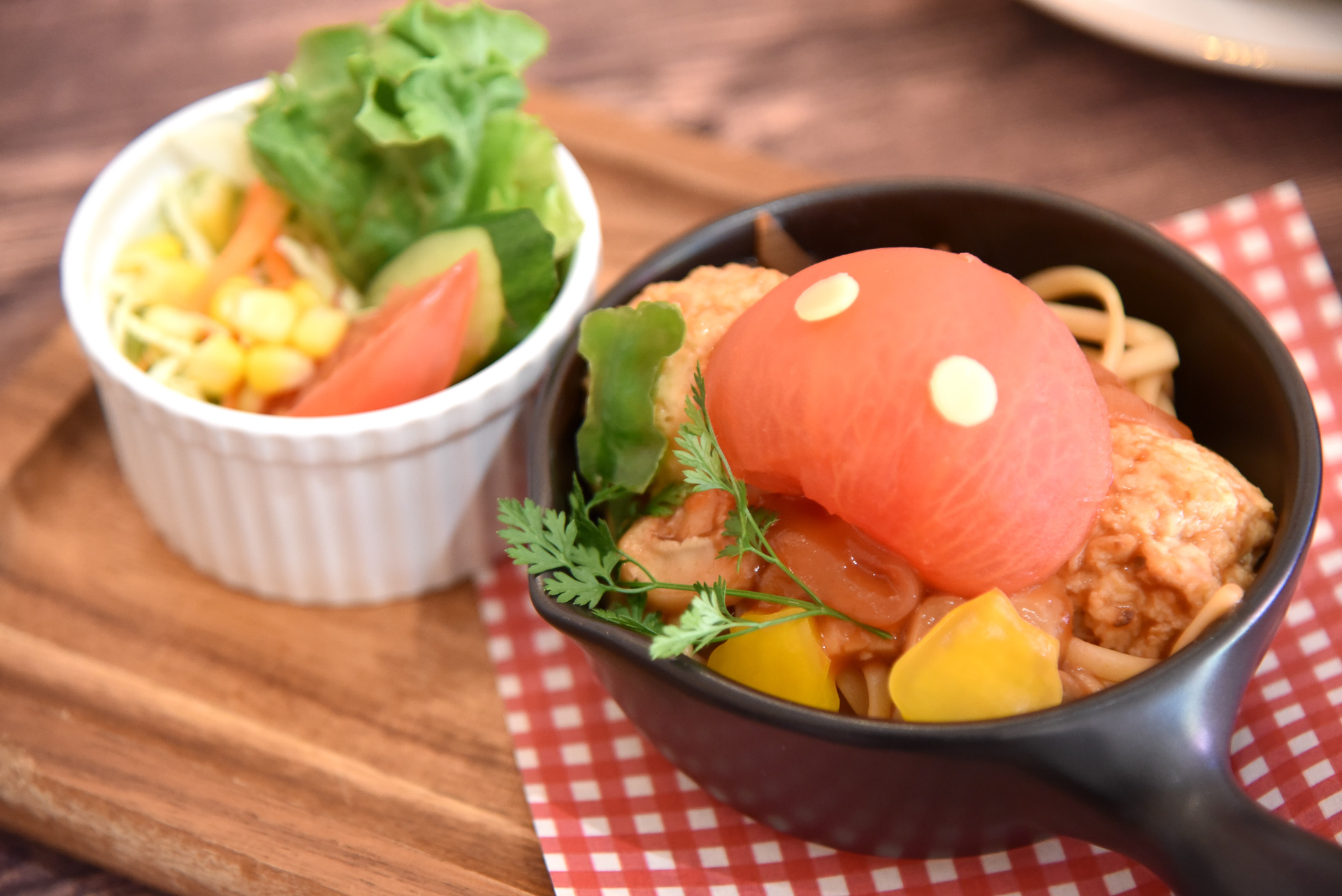 「【ミッキー＆ドナルド＆グーフィー】友情のナポリタン」（2079円）