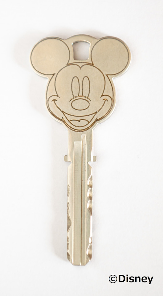 キーヘッドがミッキーマウスの顔に！ エイブル、賃貸物件専用の