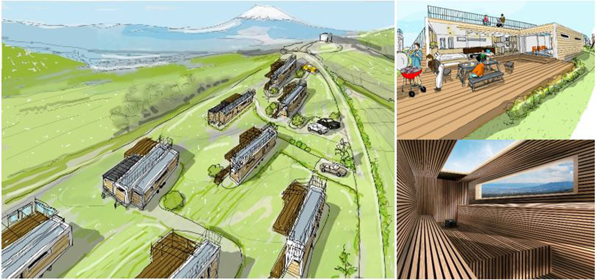 富士急行は展望グランピング施設「THE GLAMPING 箱根十国峠」をオープンする