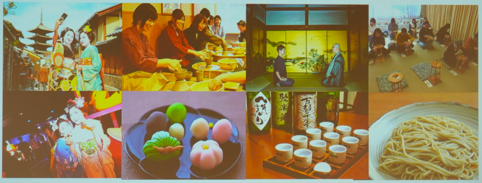 京都の文化を体験したり、地元の人とのふれあいを楽しむ滞在を提案