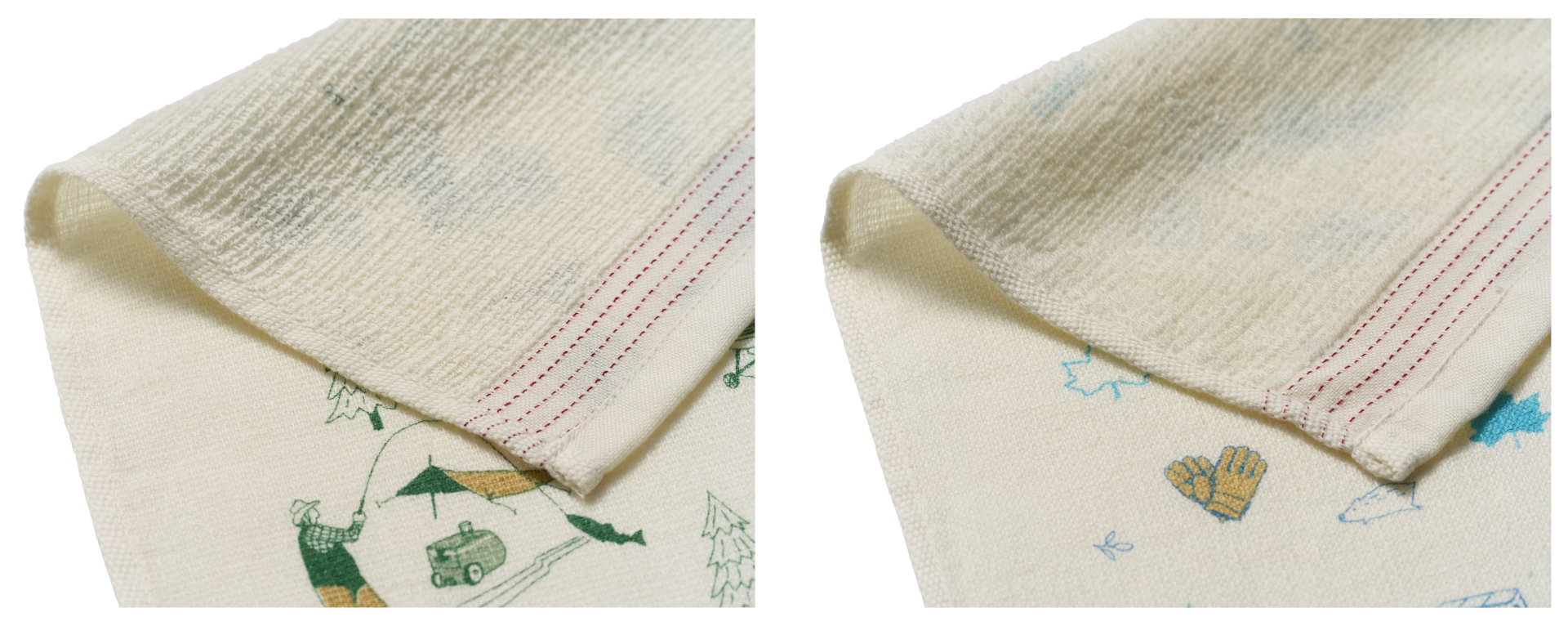 通気性と吸水力を両立した薄手の生地