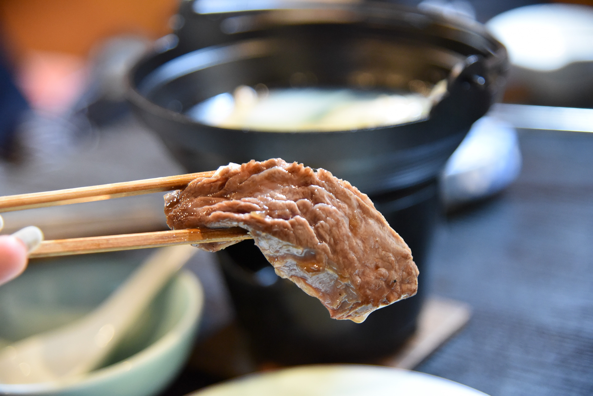 もう1つの名物・平戸牛は、柔らか食感と旨みがギュー！