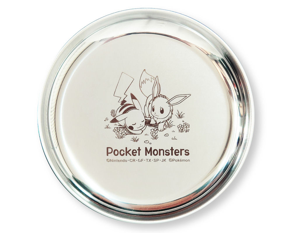 ステンレスプレート ピカチュウ＆イーブイ ポケモン