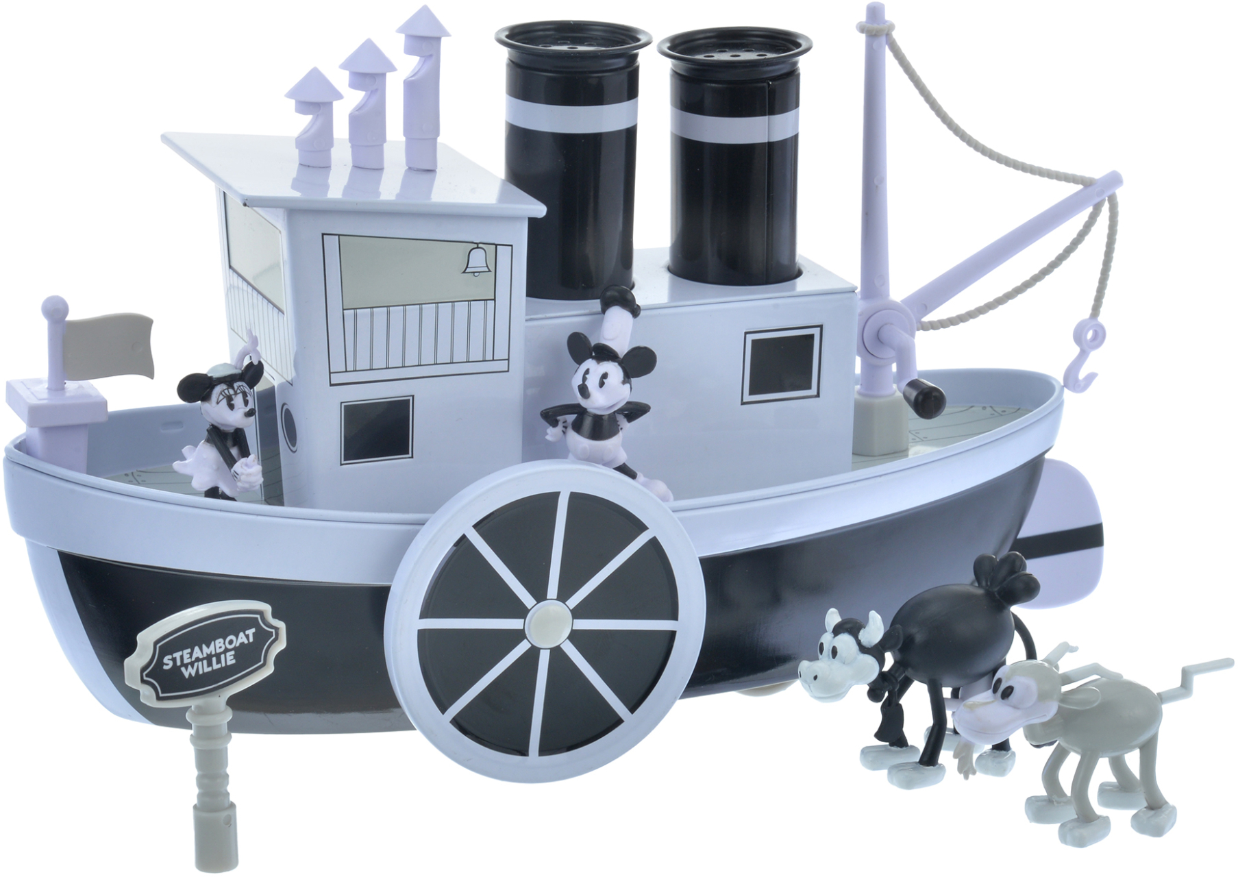 ミッキーマウスとミニーマウス「蒸気船ウィリー」ミュージカルボート（7700円）