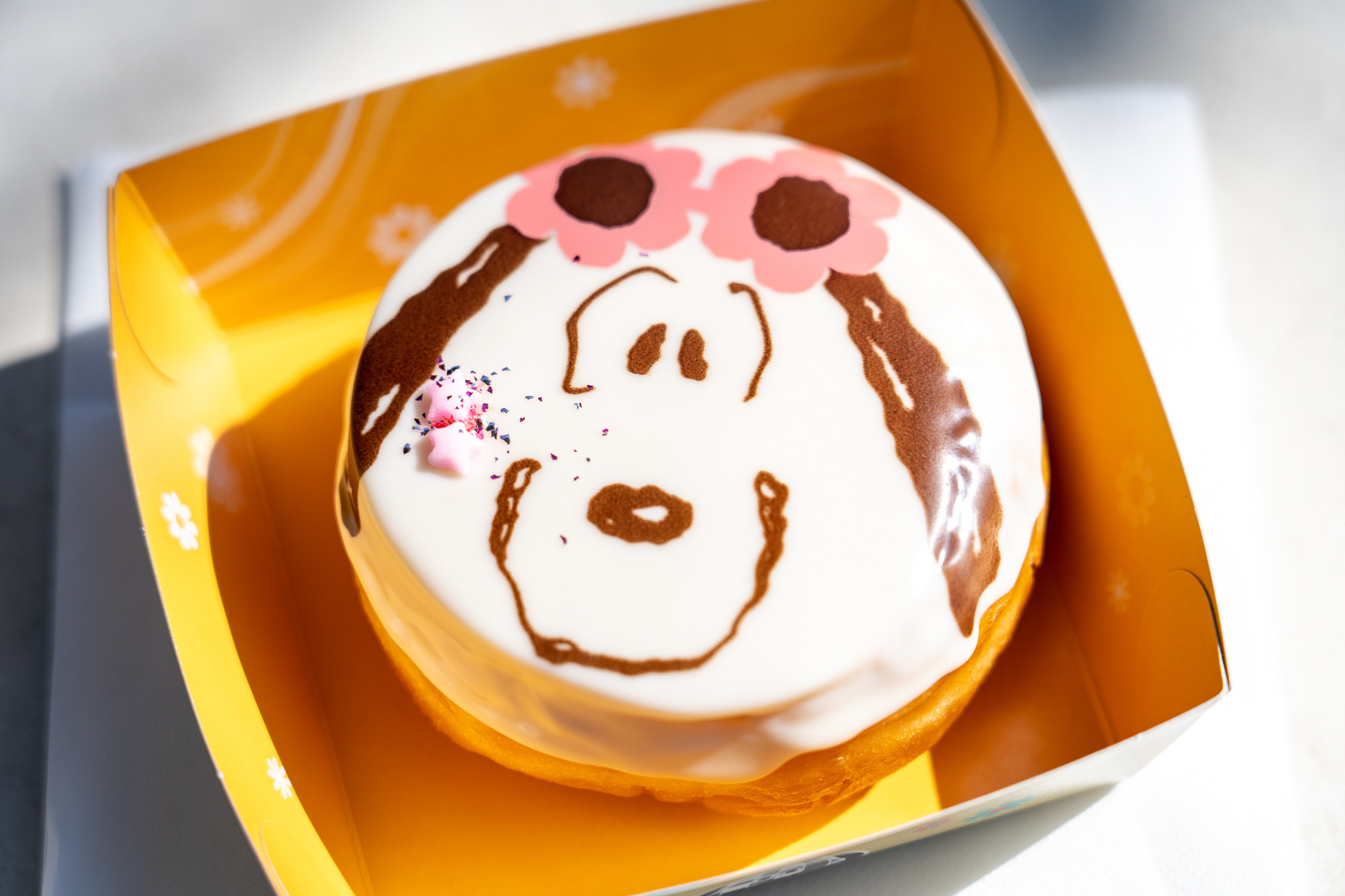 スヌーピー・スマイル・ドーナツ～ミルク＆チョコチップ～（500円）