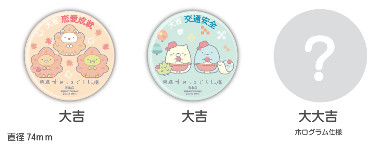 グッズコーナーノベルティ缶バッチ