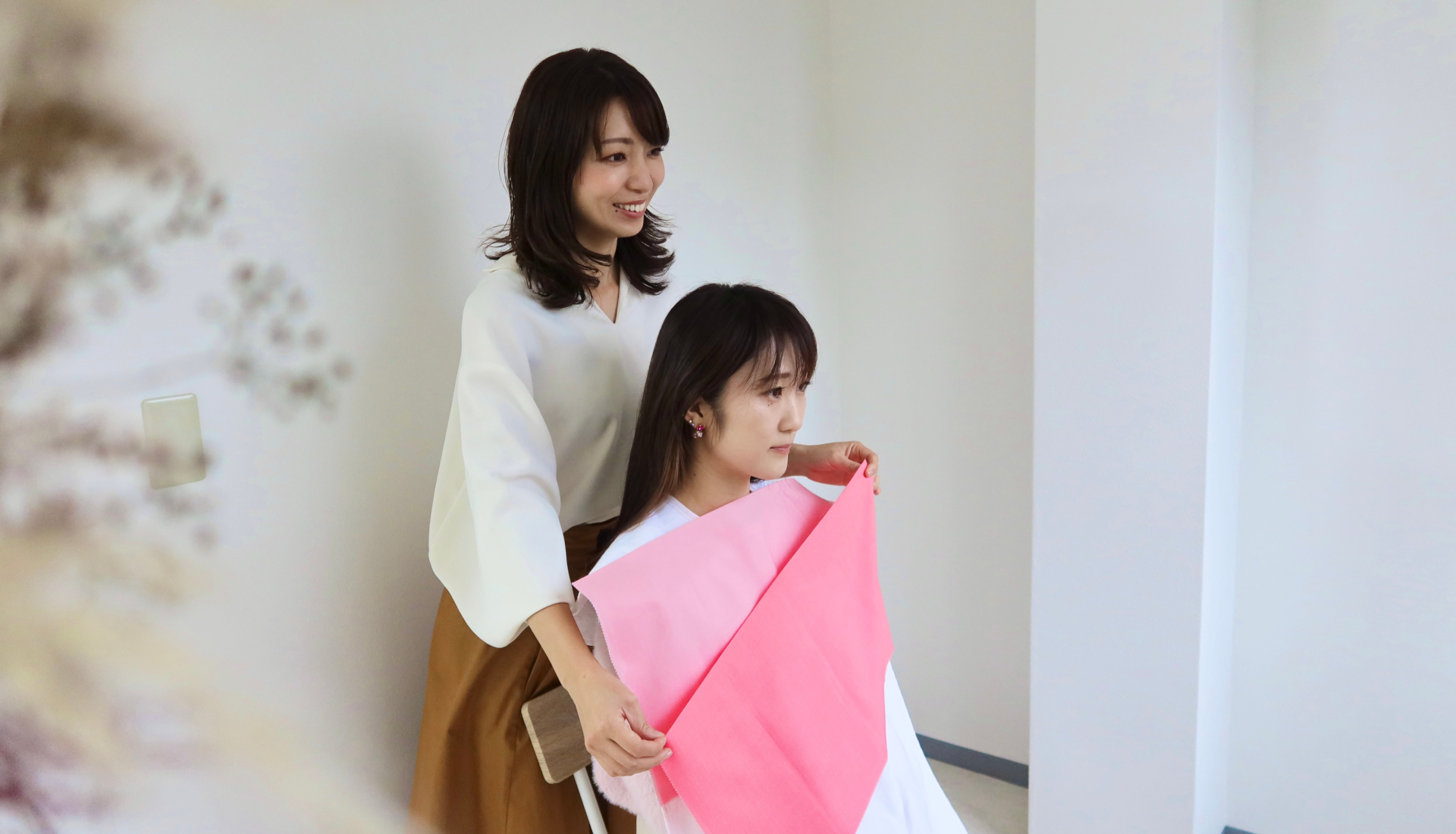 パーソナルカラー診断も500円で体験できる。3月11日～12日（各日10時30分～16時30分）は