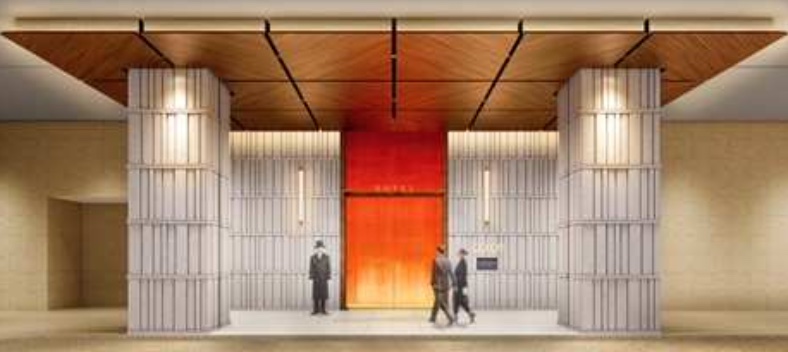 ホテルエントランス