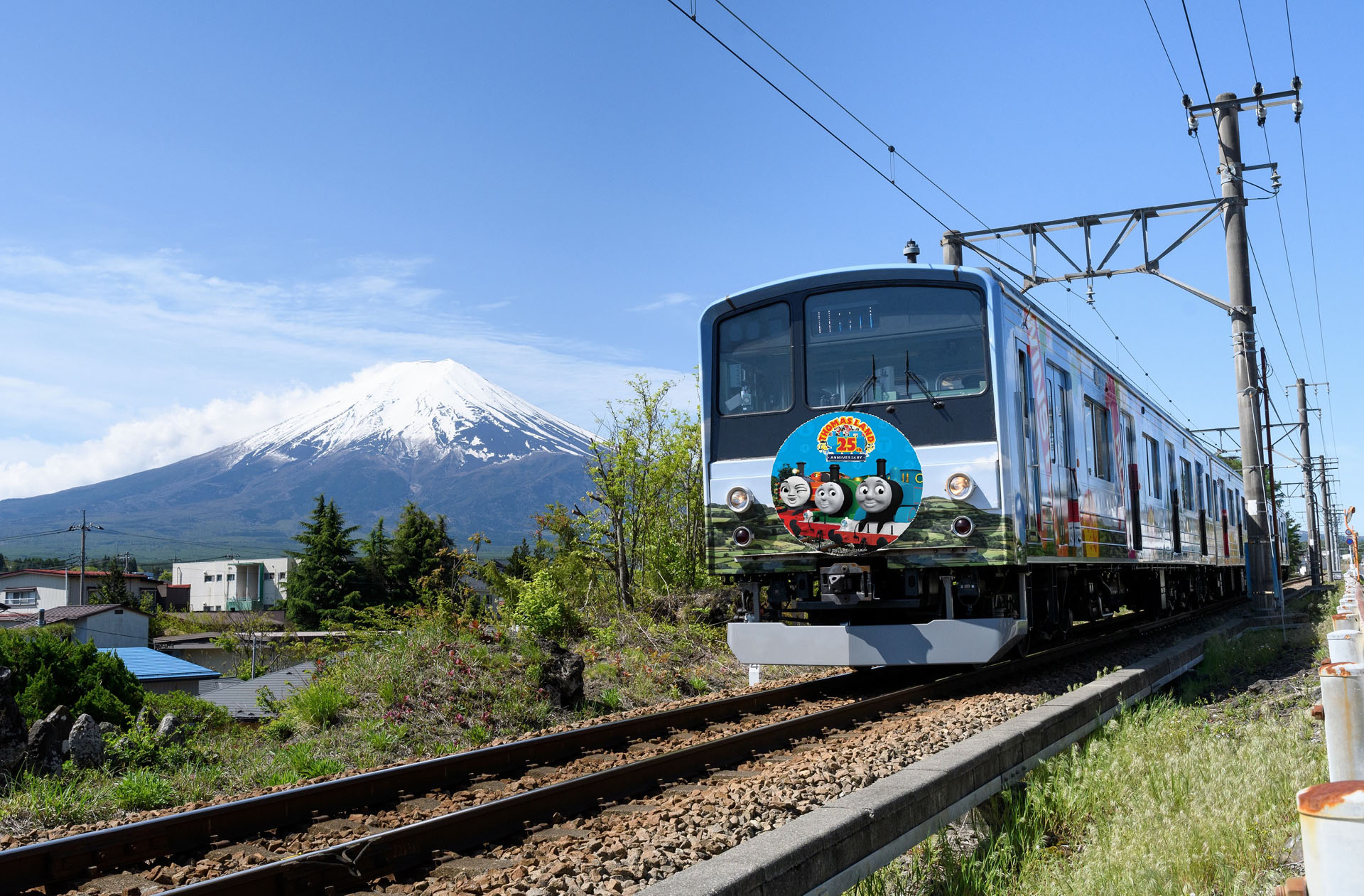 富士急行線もトーマスランドとコラボ
