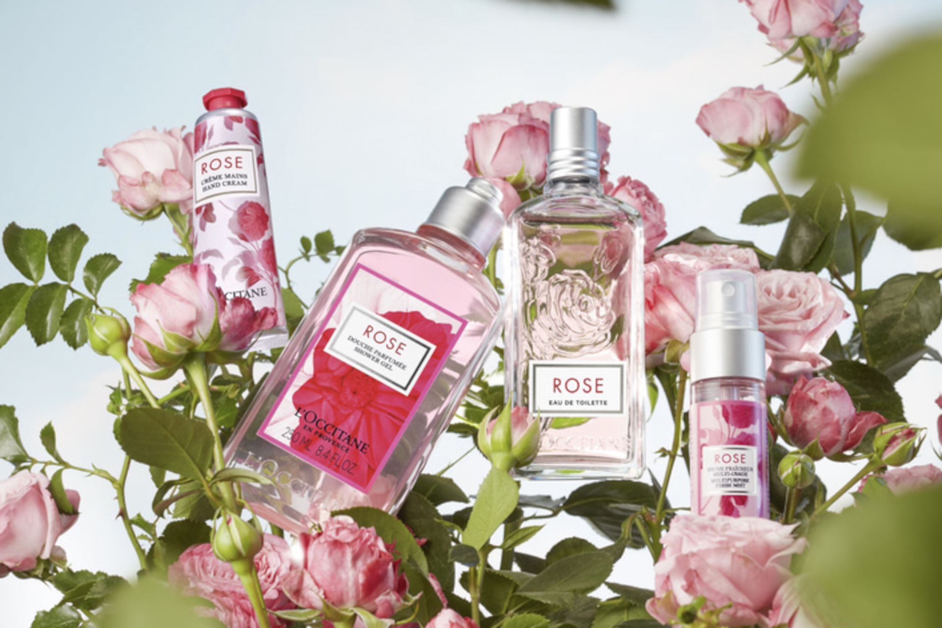 ロクシタン「ローズシリーズ」のハンドクリームやオードトワレ