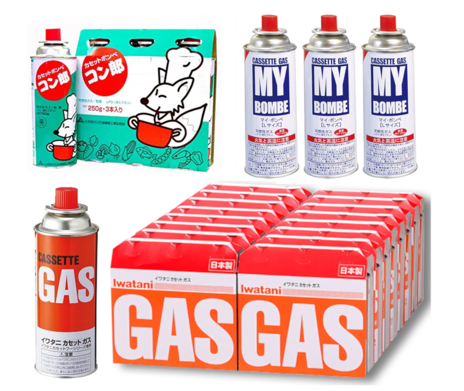 自宅に買い備えておきたいお徳用カセットボンベを紹介