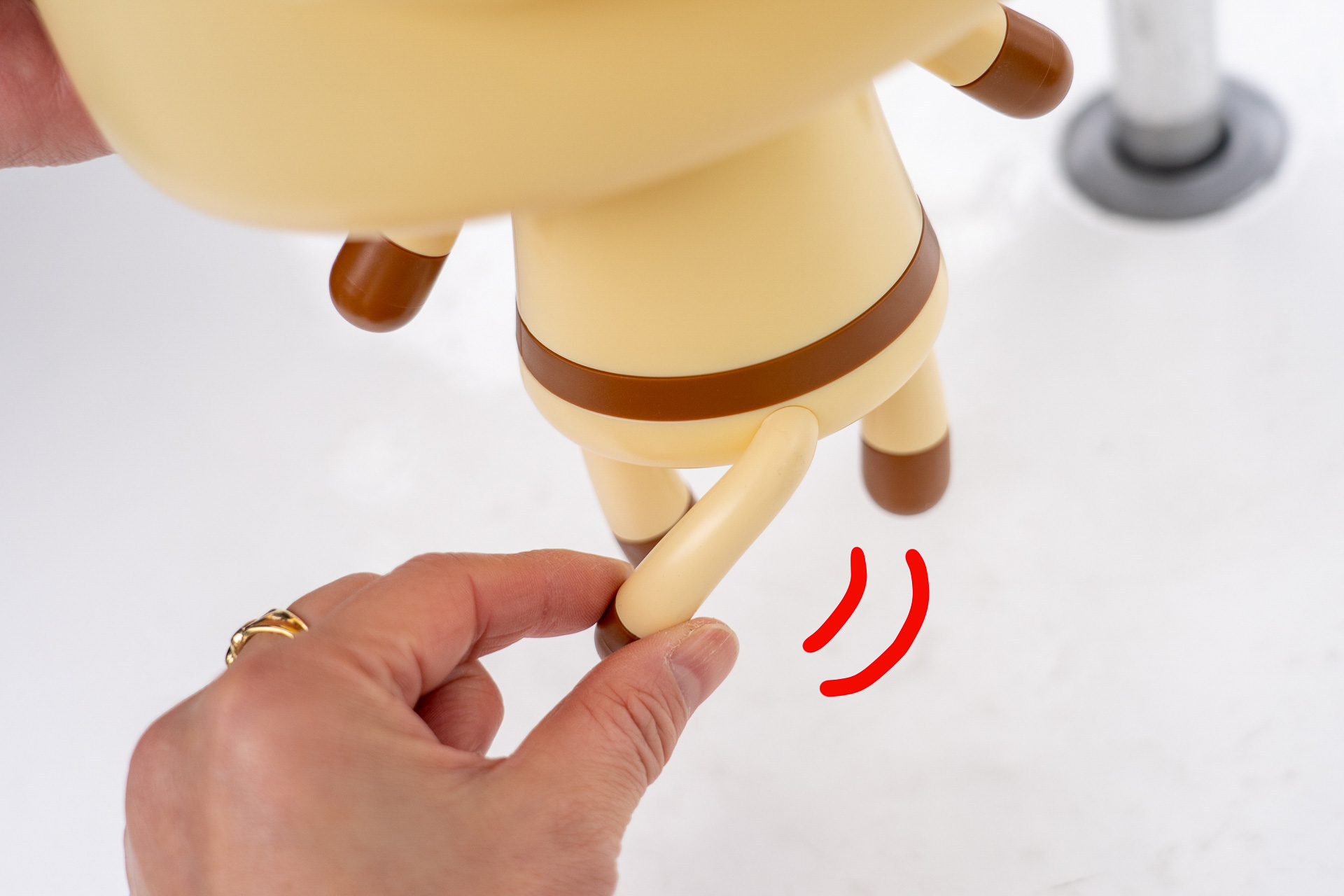 しっぽは一回転できる