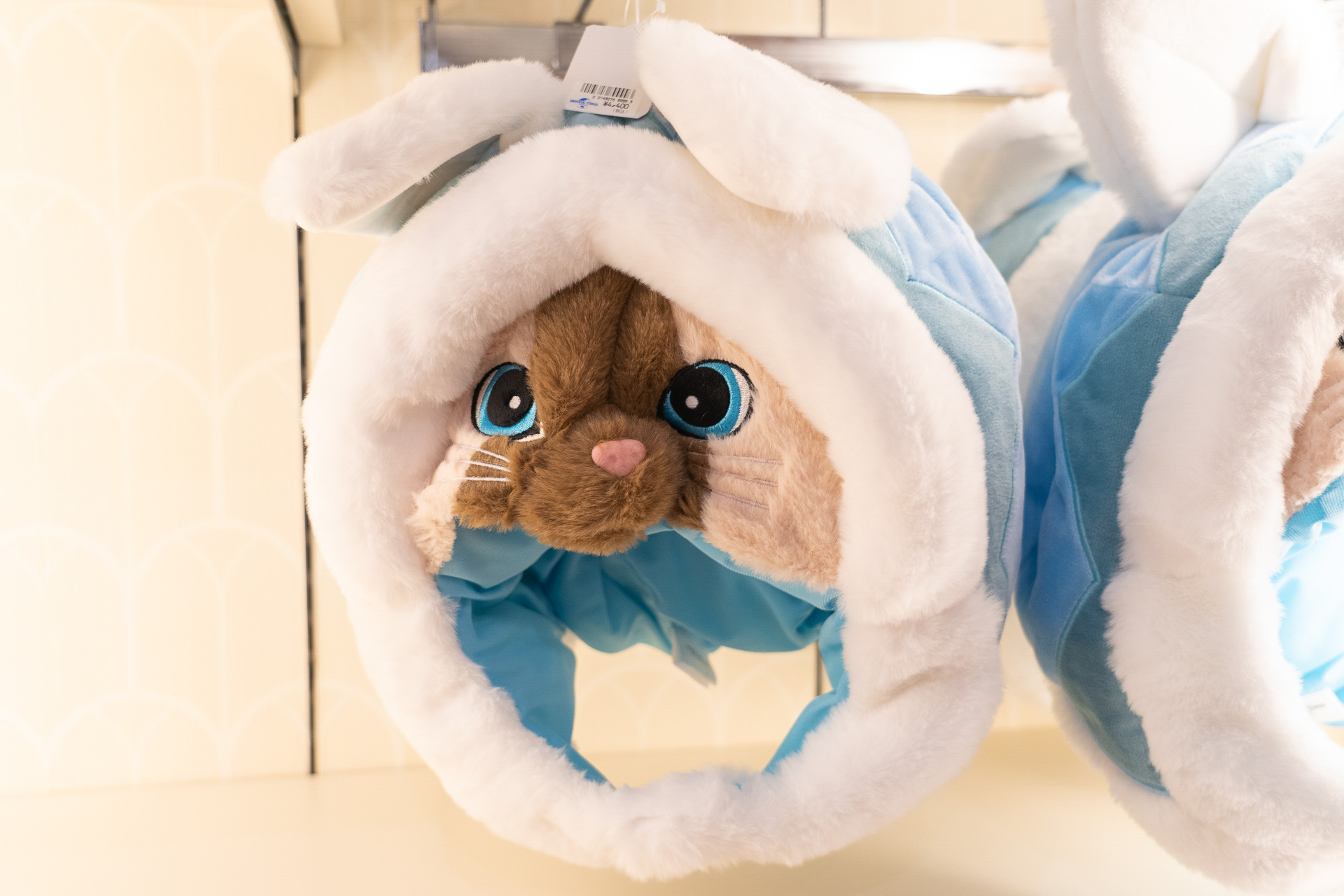 カガチネコ装備のアイルーになりきれちゃうぬいぐるみハット（4400円）