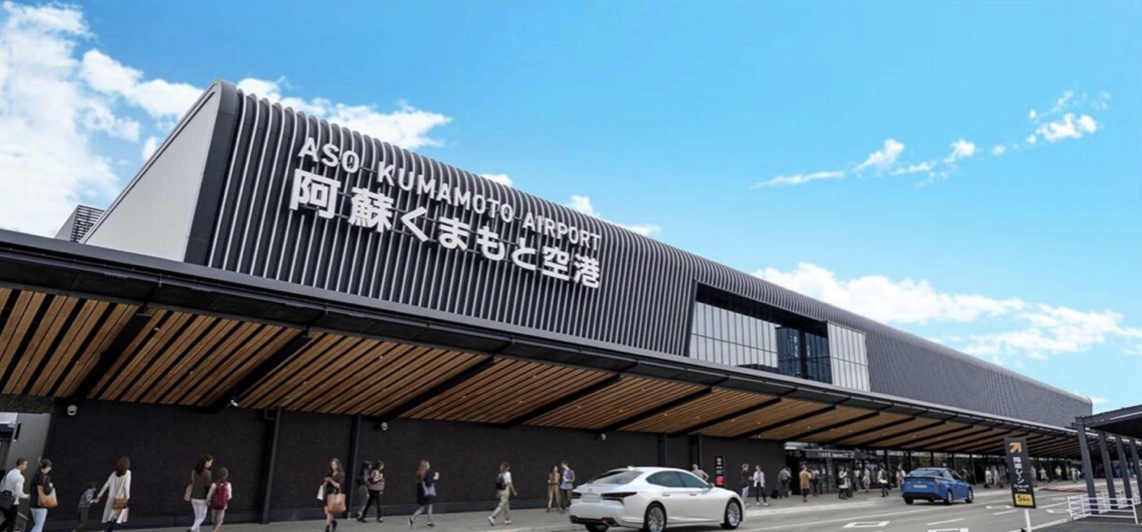 阿蘇くまもと空港は新旅客ターミナルビルをオープンする