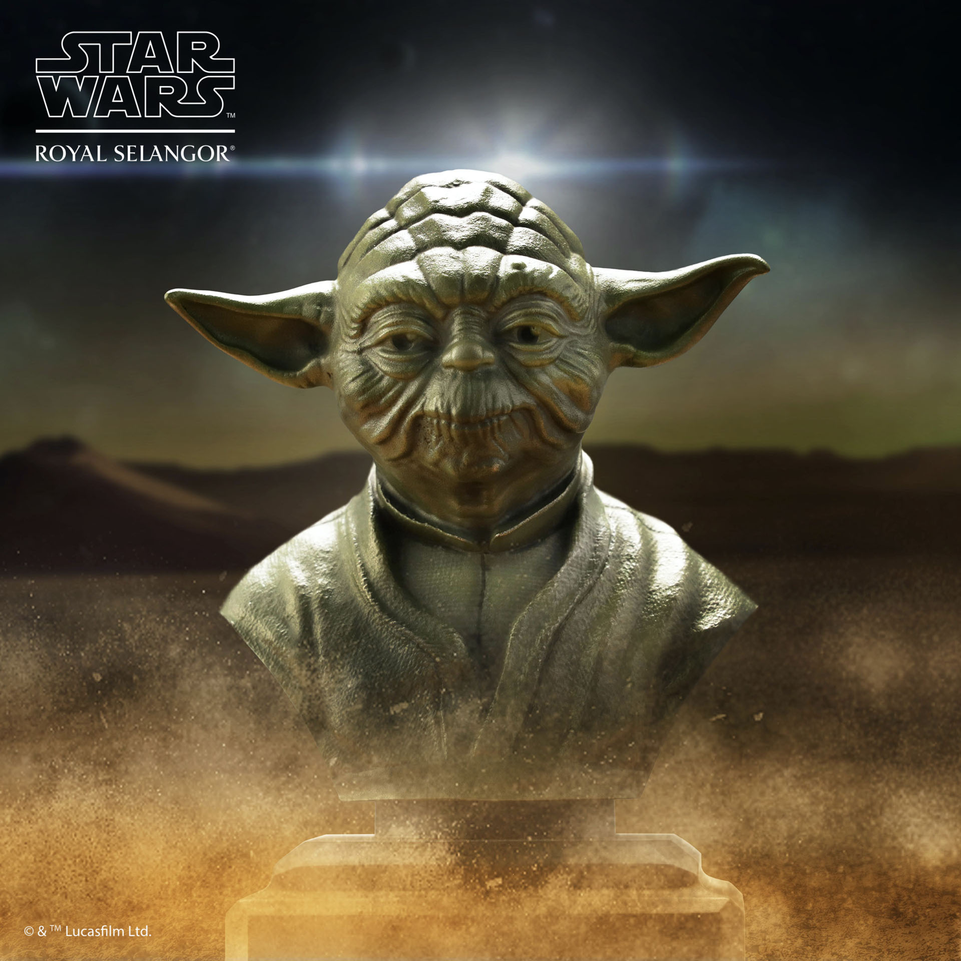 スタチュー/マスター・ヨーダ プレミアムエディション 世界限定300体・日本初公開（12万1000円）