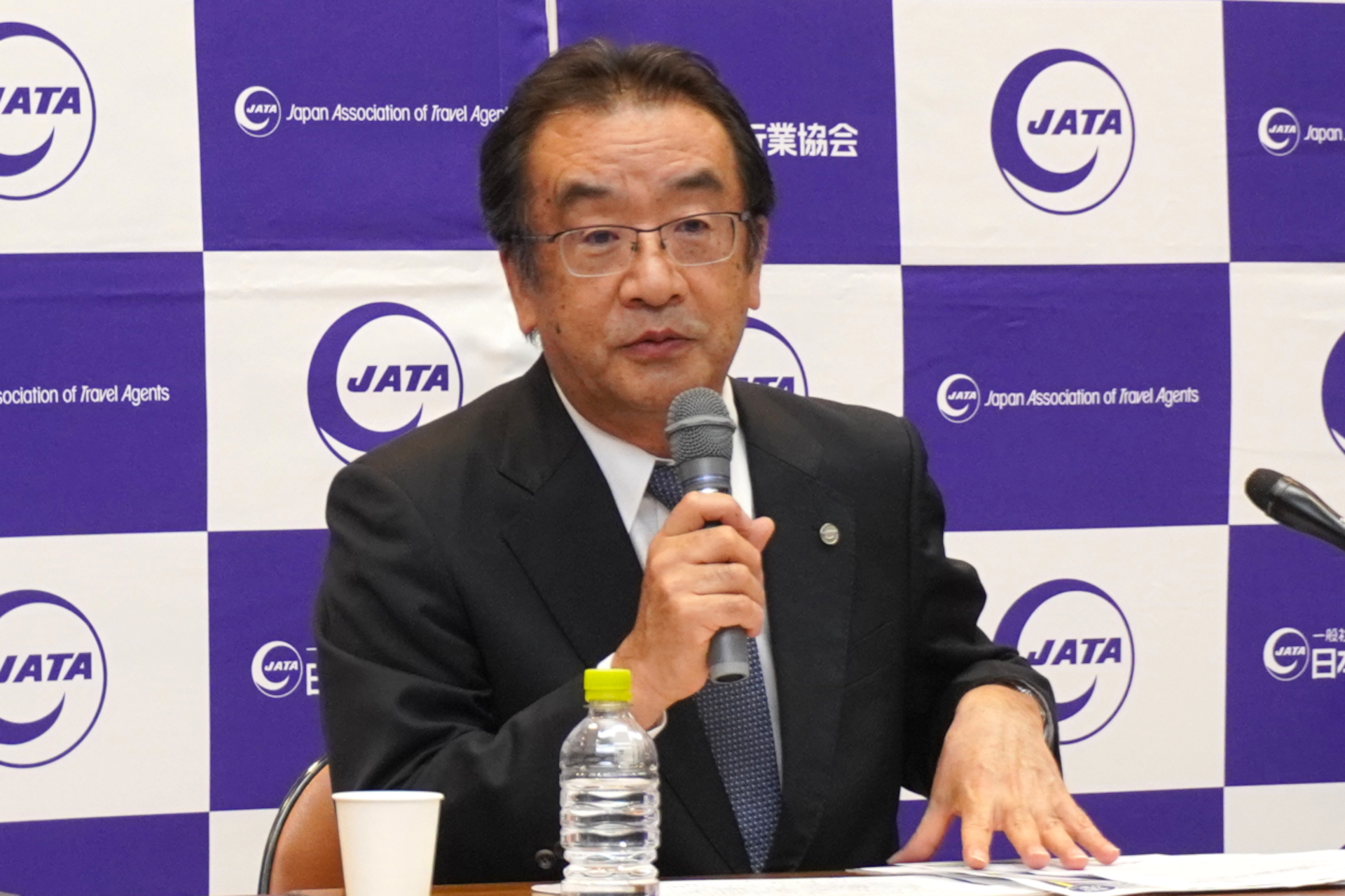 一般社団法人日本旅行業協会 副会長/海外旅行推進委員会委員長/アウトバウンド促進協議会 会長を務める、株式会社阪急交通社 代表取締役社長の酒井淳氏