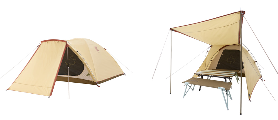 ロゴス、初心者でも扱いやすい3万円台のファミリーテント「LOGOS Fes