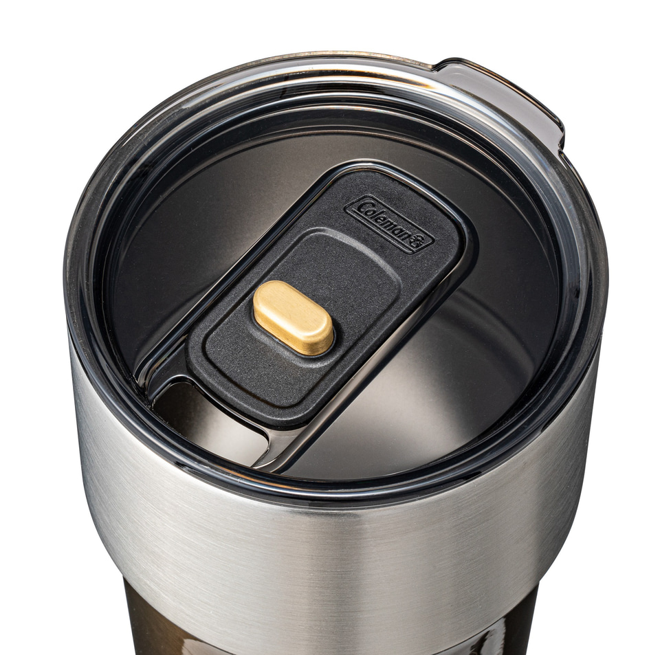 コールマン、真空耐熱構造のタンブラーとボトルを発売。茶系の