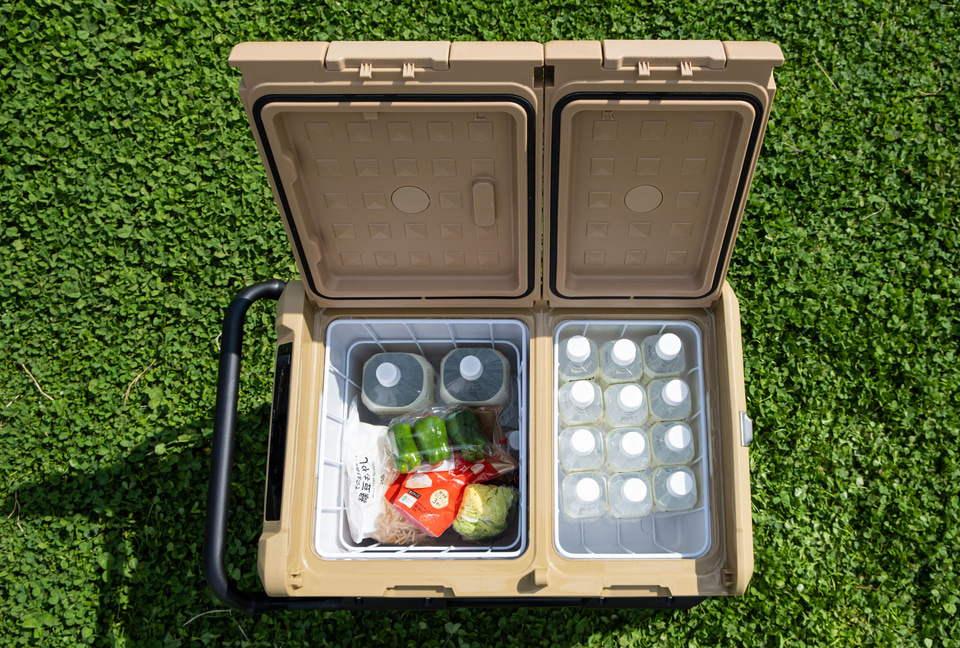 パワーアーク、ポータブル冷蔵庫「アイスバーグ45L」発売。45Lの大容量