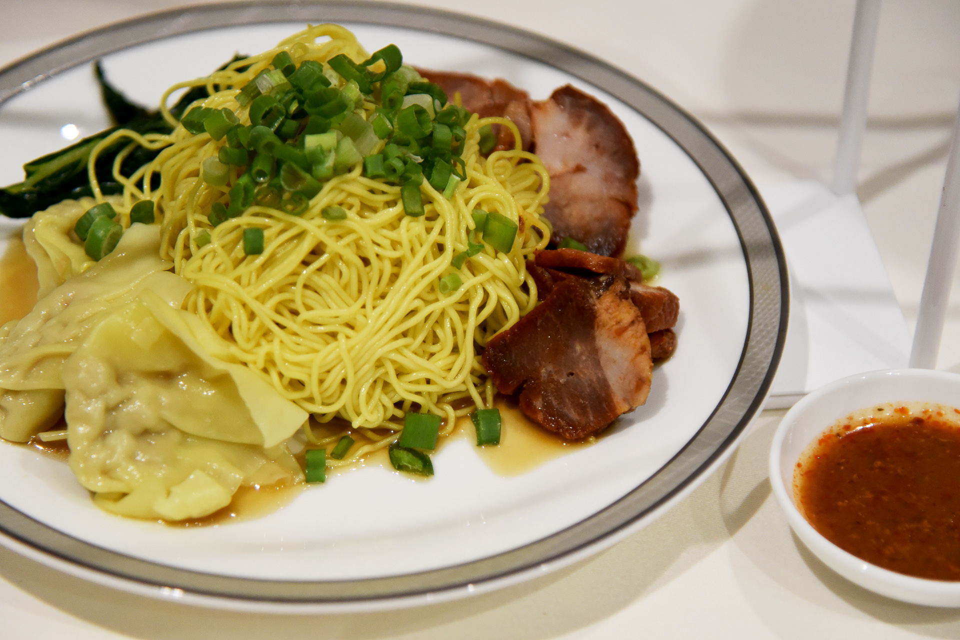 「Kok Kee」の「ワンタン麺」