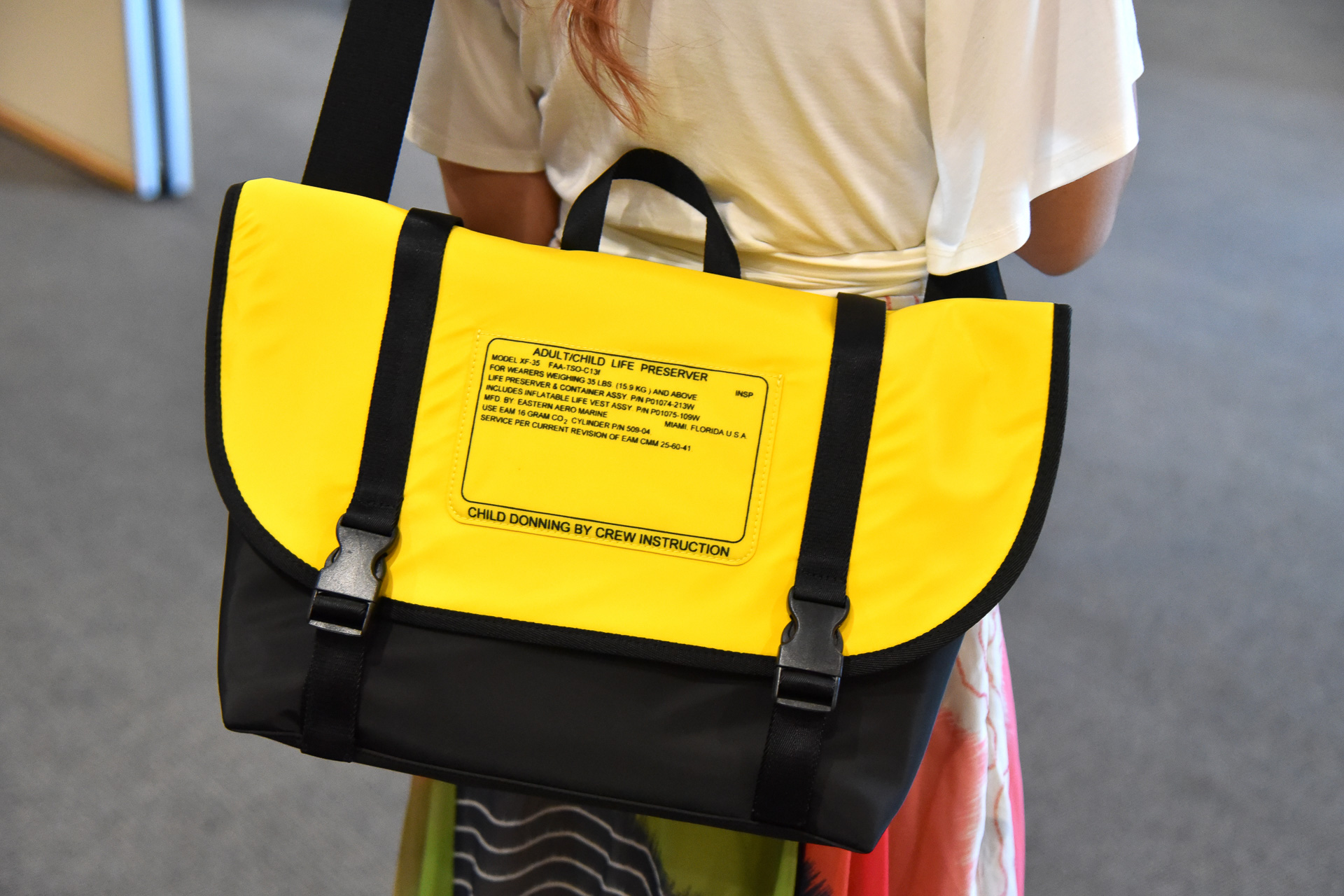 「High flyer Messenger Bag」はちょうどよいサイズ感